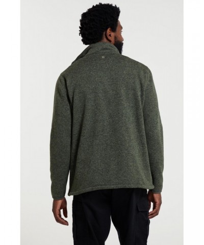 Idris III Mens Full-Zip Fleece Green $27.55 Fleece