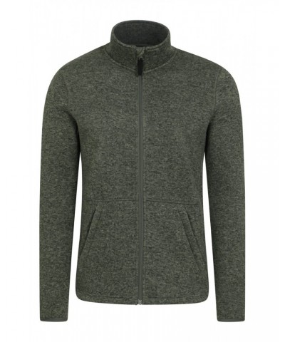 Idris III Mens Full-Zip Fleece Green $27.55 Fleece