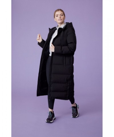 Cosi Cloud Womens Down Coat Jet Black $59.40 Jackets