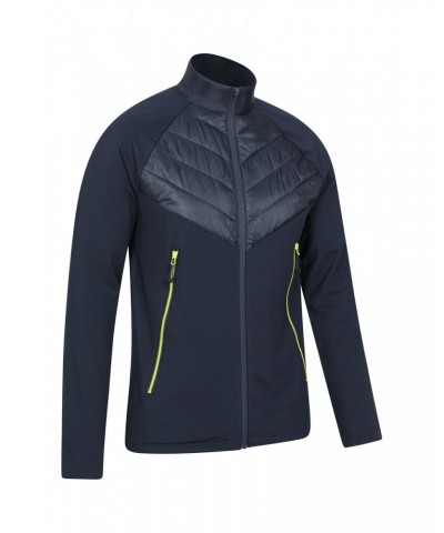 Recovery Mens Active Jacket Navy $28.79 Tops