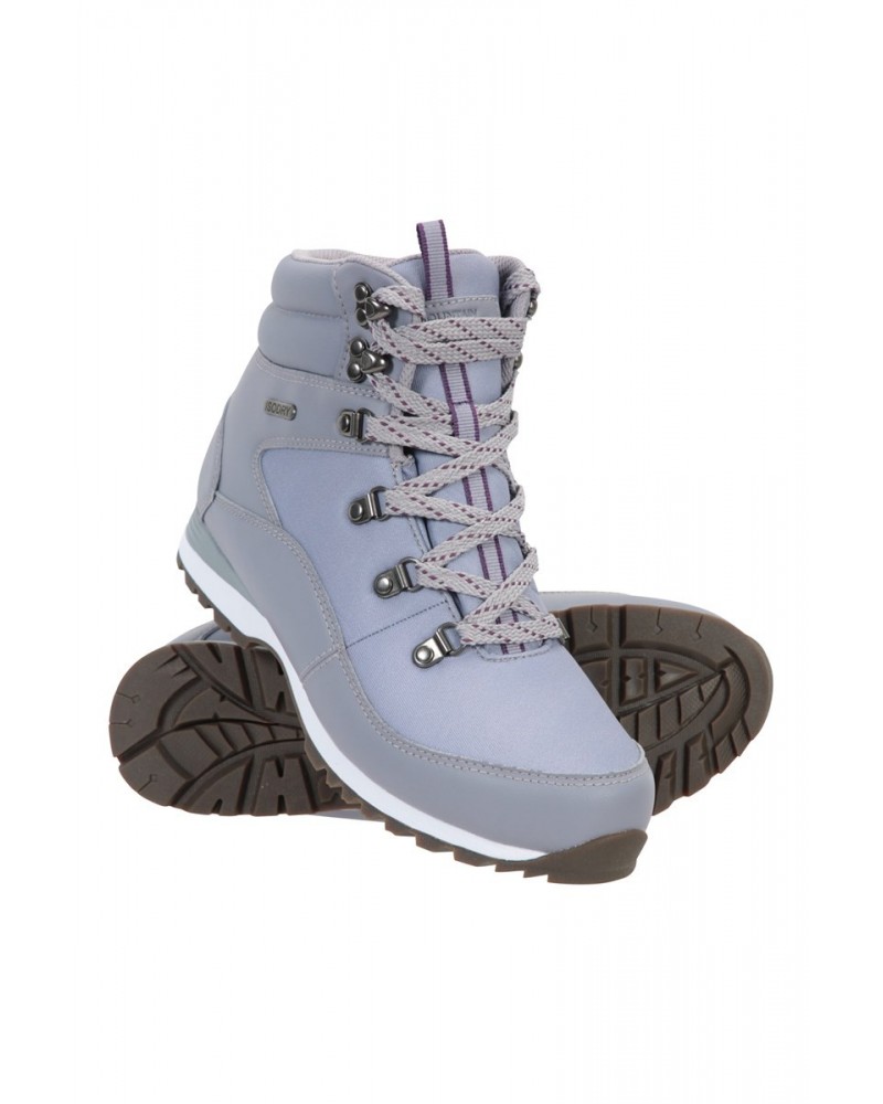 Montana Waterproof Womens Hiking Boots Lilac $20.00 Footwear