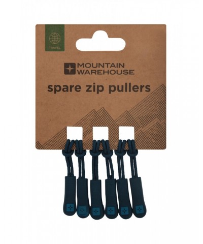 Spare Zip Pullers - 6 Pk Petrol $7.00 Travel Accessories