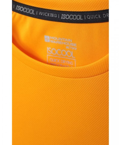 Endurance Isocool Mens Active T-Shirt Yellow $13.24 Active