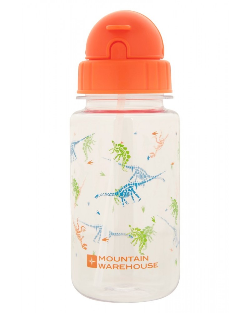 BPA Free Printed Flip Lid Kids Bottle - 12 oz Bright Orange $9.53 Accessories