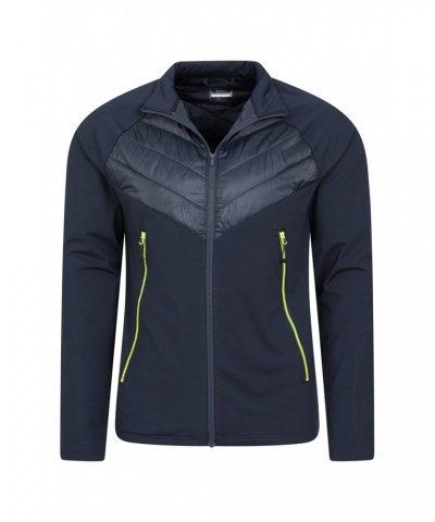 Recovery Mens Active Jacket Navy $28.79 Tops