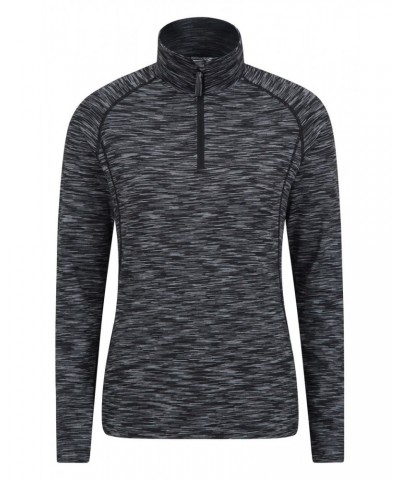 Bend And Stretch Womens Half-Zip Midlayer Charcoal $16.50 Active