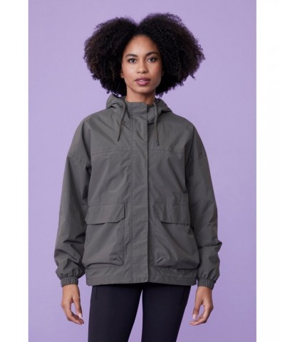 Urban Womens Waterproof Jacket Khaki $25.30 Jackets