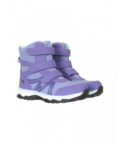 Slope Kids Softshell Adaptive Snow Boots Mint $22.00 Footwear