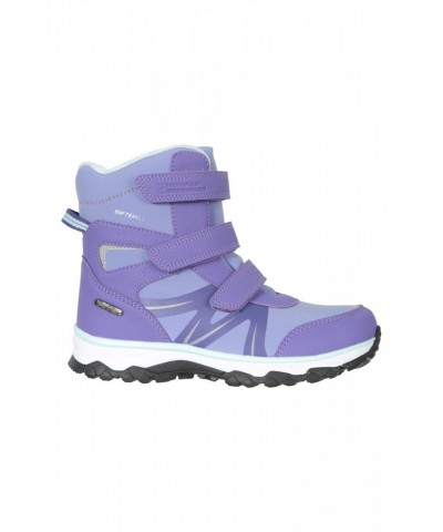 Slope Kids Softshell Adaptive Snow Boots Mint $22.00 Footwear