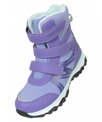 Slope Kids Softshell Adaptive Snow Boots Mint $22.00 Footwear