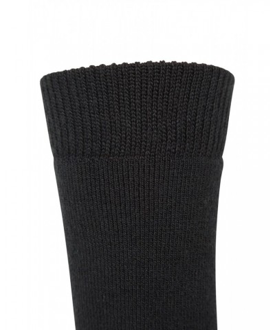 Explorer Womens Merino Thermal Mid-Calf Socks Jet Black $16.19 Accessories