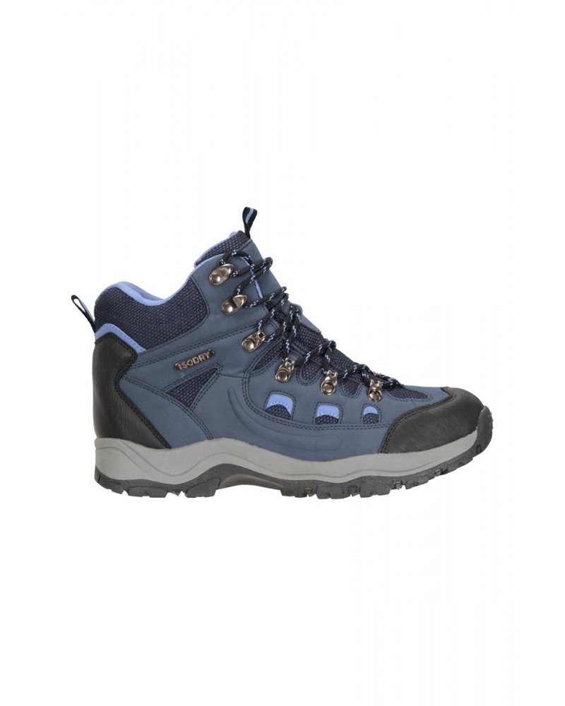 Adventurer Womens Waterproof Hiking Boots Navy $29.40 Footwear