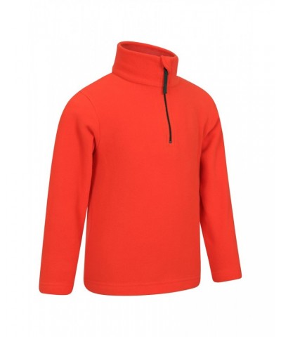 Camber II Kids Half-Zip Fleece Orange $11.39 Fleece