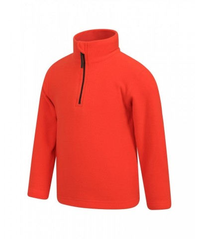 Camber II Kids Half-Zip Fleece Orange $11.39 Fleece