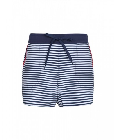 Patterned Womens Stretch Boardshorts - Short Nautical $17.48 Pants