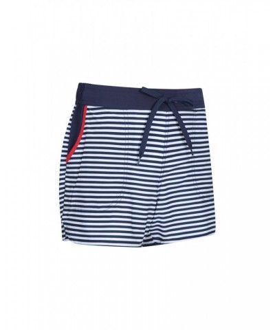 Patterned Womens Stretch Boardshorts - Short Nautical $17.48 Pants