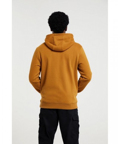 Into The Wild Mens Hoodie Mustard $25.19 Loungewear