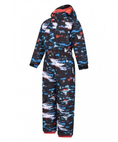 Cloud Printed Kids Waterproof All in One Snowsuit Dark Grey $27.60 Jackets