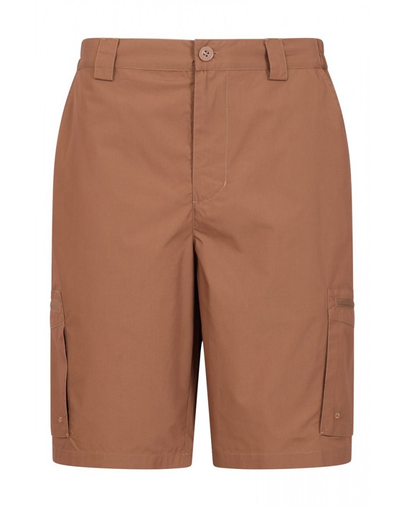 Trek Mens Shorts Tan $21.19 Pants