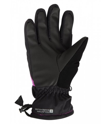 Extreme Waterproof Womens Ski Gloves Purple $20.39 Accessories