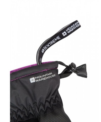 Extreme Waterproof Womens Ski Gloves Purple $20.39 Accessories