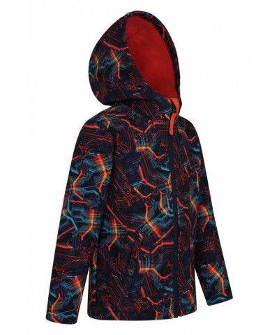 Exodus Kids Printed Water Resistant Softshell Bright Orange $15.65 Jackets