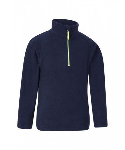 Camber II Kids Half-Zip Fleece Dark Blue $11.59 Fleece