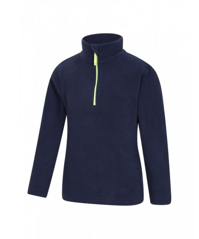 Camber II Kids Half-Zip Fleece Dark Blue $11.59 Fleece