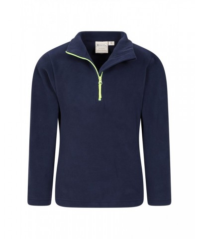 Camber II Kids Half-Zip Fleece Dark Blue $11.59 Fleece