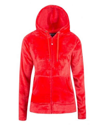 Snaggle Womens Hooded Fleece Coral $16.81 Loungewear