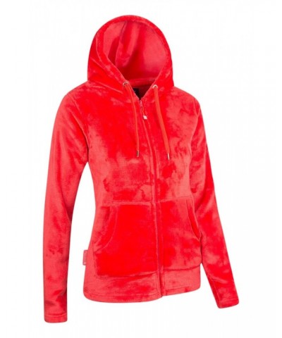 Snaggle Womens Hooded Fleece Coral $16.81 Loungewear