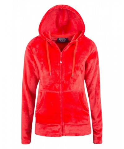 Snaggle Womens Hooded Fleece Coral $16.81 Loungewear