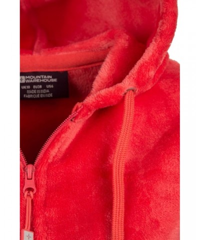 Snaggle Womens Hooded Fleece Coral $16.81 Loungewear