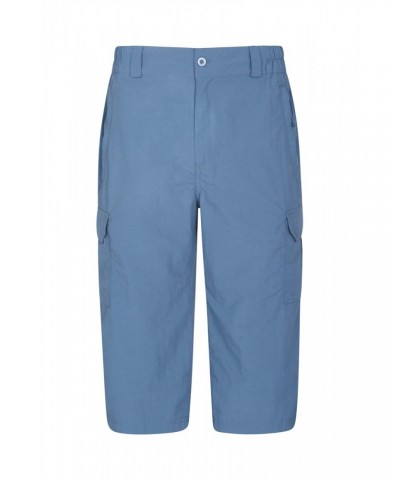 Explore Mens Long Shorts Blue $20.21 Pants