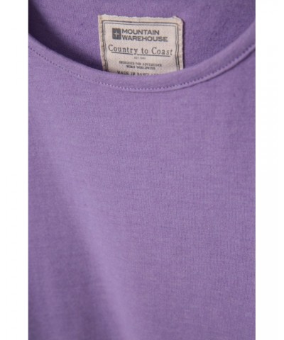 Kids Frill Hem Tank Top Lilac $8.00 Tops