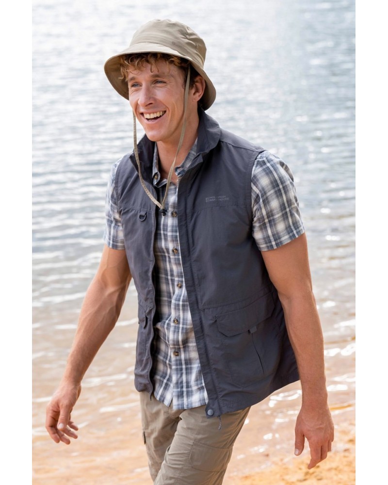 Fly Mens Vest Dark Grey $23.00 Jackets