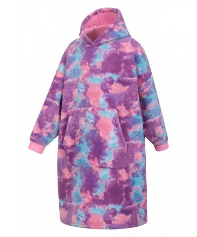 Snug Kids Sherpa Lined Hooded Blanket Pink $16.50 Tops