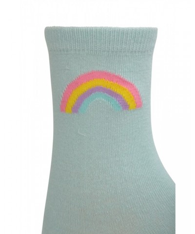 Tie Dye Kids Recycled Socks Multipack Pale Pink $10.25 Accessories