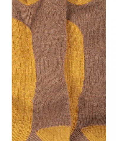 Explorer Mens Merino Mid-Calf Socks Mustard $17.09 Accessories