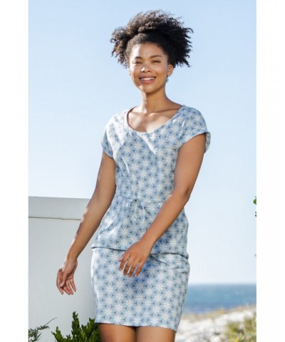 Mykonos Womens Dress Blue $16.65 Dresses & Skirts