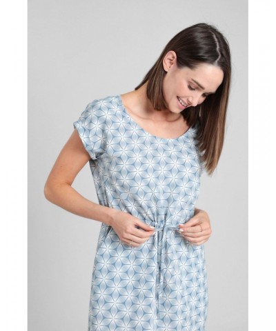 Mykonos Womens Dress Blue $16.65 Dresses & Skirts