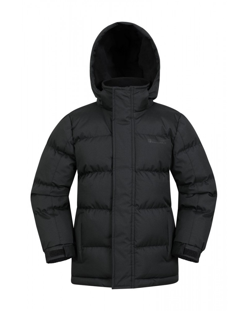 Snow II Kids Water Resistant Insulated Jacket Jet Black $33.14 Jackets