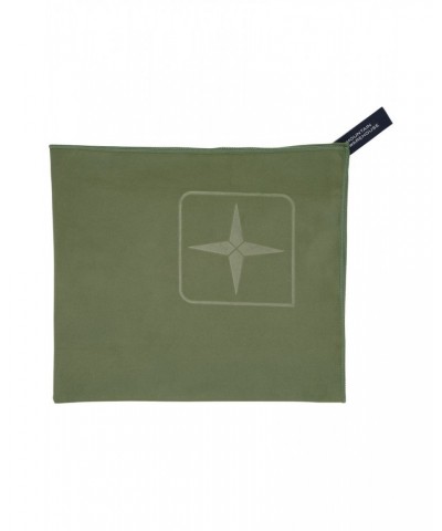 Microfibre Travel Towel - Large - 130 x 70cm Khaki $11.99 Travel Accessories