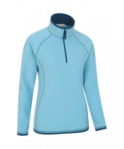 Montana Womens Half-Zip Fleece Blue $15.11 Fleece