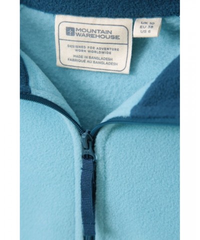 Montana Womens Half-Zip Fleece Blue $15.11 Fleece