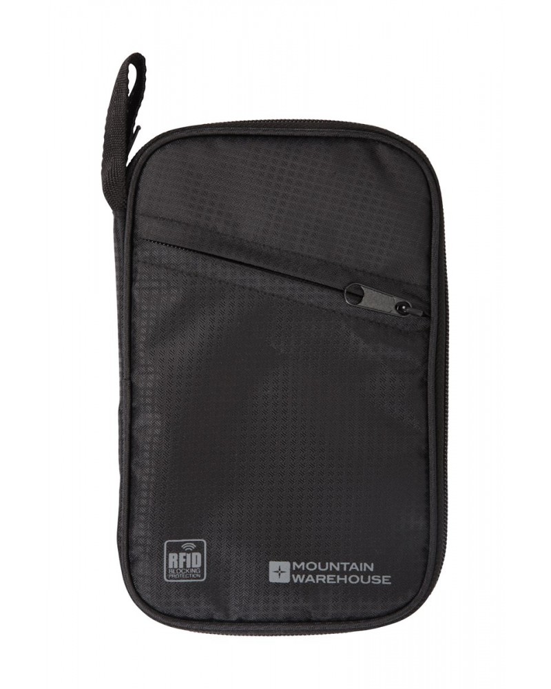 RFID Document Wallet Black $16.50 Travel Accessories