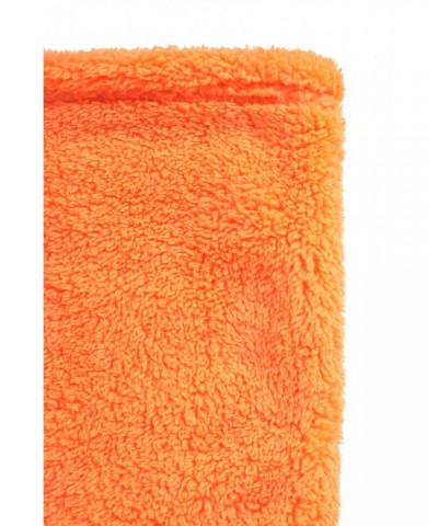 Kids Sherpa Fleece Neck Gaiter Orange $10.00 Accessories