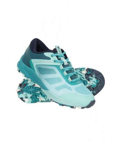 Performance Womens OrthoLite® Trail Runners Teal $28.08 Active