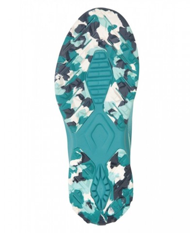 Performance Womens OrthoLite® Trail Runners Teal $28.08 Active