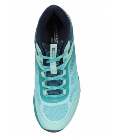 Performance Womens OrthoLite® Trail Runners Teal $28.08 Active